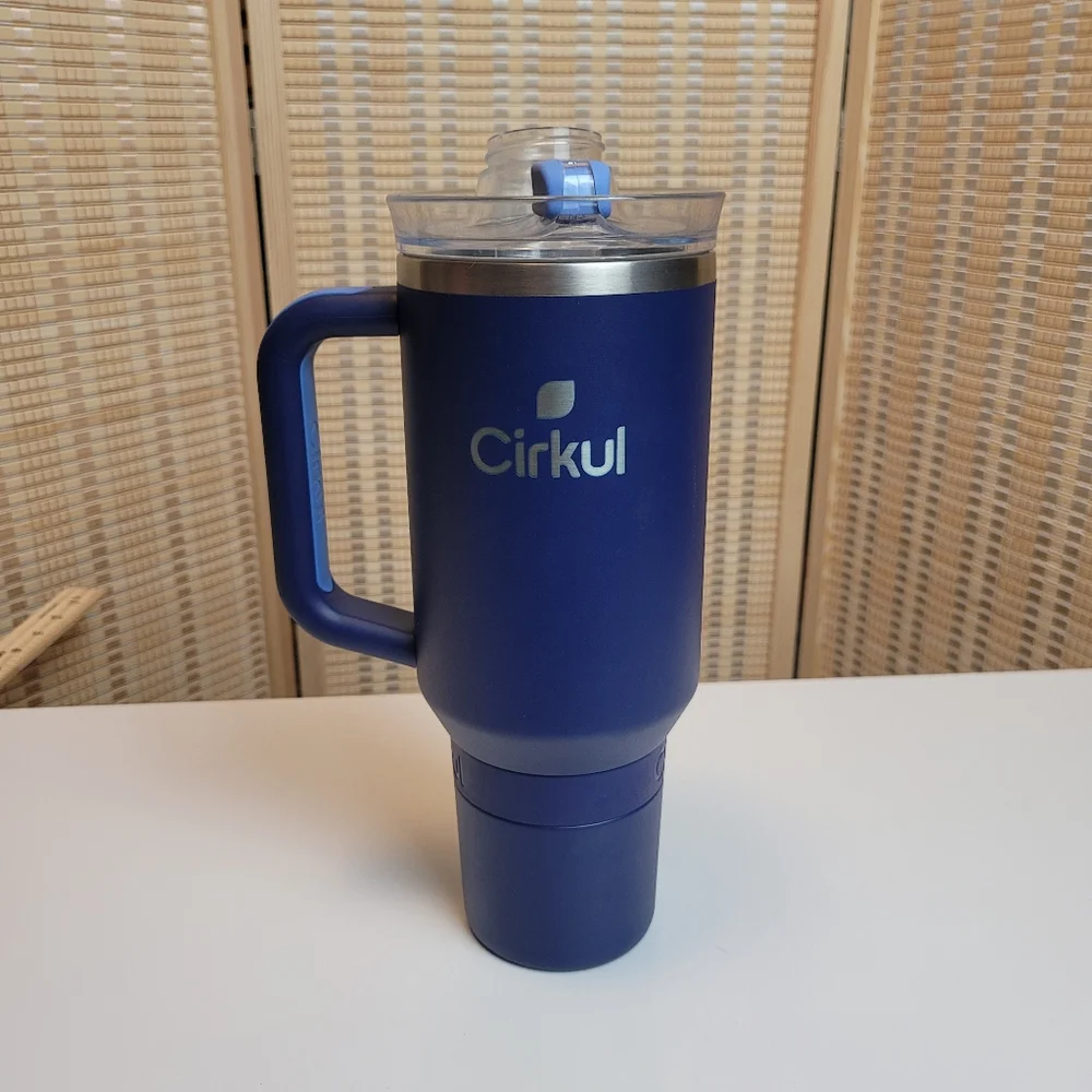 Cirkul Blue Insulated Mug